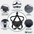 Houdini™ Escape Proof Cat Harness and Leash Set by OutdoorBengal – Tactical Vest - Image 8