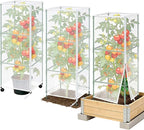 3Pack Garden Netting Cover for Square Tomato Cage by Uyeesi
