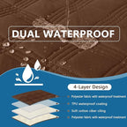 hyha Waterproof Dog Blanket, Reversible Pet Bed Blanket, Soft Sofa Couch Cover - Image 2