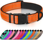 Joytale Dog Collar, Soft Neoprene Padded Breathable Nylon Pet Collar Adjustable by Joytale