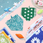 150 Pcs Boho Dog Bandanas Bulk Pet Bibs Colorful Triangle Scarf Pet Boho - Image 4
