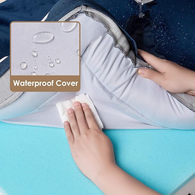 EHEYCIGA Orthopedic Dog Beds for Extra Large Dogs, Waterproof Memory Foam XL - Image 3