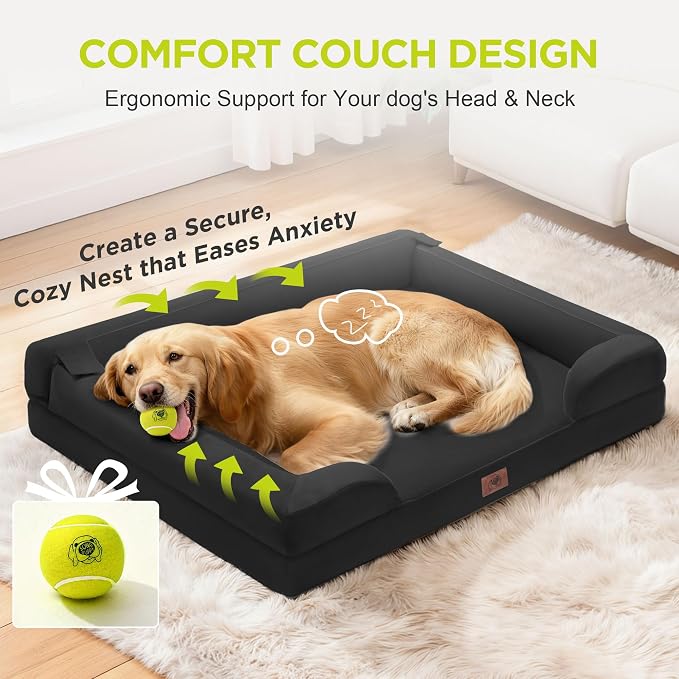 Extra Large Dog Bed, Orthopedic XL Washable Bed - Image 7