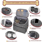 BAGLHER 丨Dog Travel Bag Backpack, Airline Approved Pet Supplies Backpack - Image 2