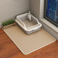 HCY&WLD Cat Litter Mat, 45x26/35x24/30x22/24x18 Inch Double Layer Cat Litter by HCY%26WLD