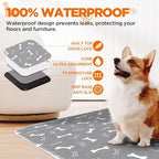 Washable Pee Pads for Dogs, Fast Absorbent Dog Pee Pads for Crate Pet Training - Image 5