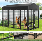 Dog Kennel Outdoor, Large Outside Dog Kennel - Image 3