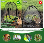 Pop Up Mesh Plant Protectors from Animals, Large Plant Netting Guard Cover - Image 5