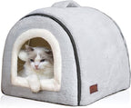 Cat Bed for Indoor Cats，Foldable cat cave，Anti-Slip & Water-Resistant by Unknown