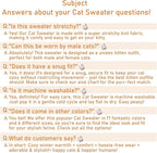 Stretchy Cat Sweater - Image 2