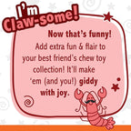 Nylabone Lobster Power Chew Toy - Image 4