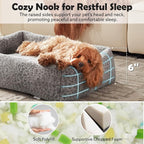 JOEJOY Small Dog Bed for Small Dogs, Washable Orthopedic Premium Soft Corduroy - Image 2