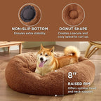 Bedsure Calming Dog Bed for Medium Dogs - Image 4