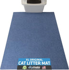 Drymate Cat Litter Box Mat, Litter Trapping Mat, Waterproof, Urine-Proof by Drymate