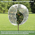 2 Pack 6 x 6.6 ft Large Fruits Tree Netting, Garden Mesh Insect Tree Cover - Image 6