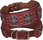 PET ARTIST Genuine Leather Dog Collar by PETARTIST