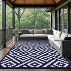 GENIMO Outdoor Rug for Patio Clearance, Reversible Plastic Camping Rugs - Image 2