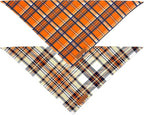 Realeaf Fall Dog Bandanas 2 Pack, Reversible Pet Scarf - Image 3