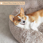 WNPETHOME Donut Dog Beds Large Sized Dog, Anti-Anxiety Caming Large Pet Bed - Image 4