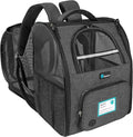 PetAmi Dog Cat Backpack Carrier, Expandable Pet Carrier Backpack by PetAmi