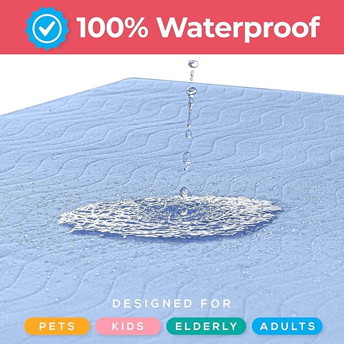Utopia Bedding Washable Underpads 24" x 36", Waterproof Reusable Heavy - Image 6