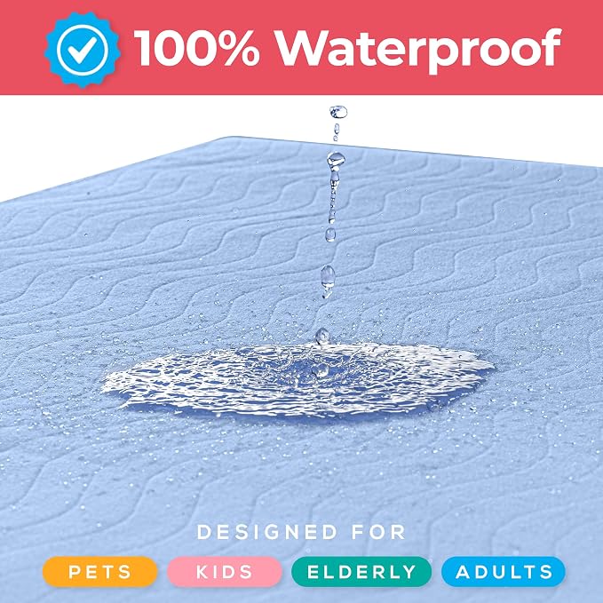 Utopia Bedding Washable Underpads 18" x 24", Waterproof Reusable Heavy - Image 6