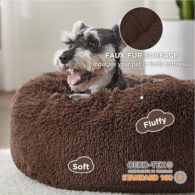 Bedsure Calming Dog Bed for Small Medium Dogs - Image 2