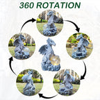 Dragon Solar Garden Statues Outdoor Decoration - Image 4