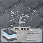 Smiry Waterproof Dog Bed Cover Blanket 40x70, Soft Reversible Pet Blanket - Image 2