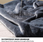 Sunheir Waterproof Dog Blanket for Bed Couch, Soft Plush Pet Blankets for Small - Image 3