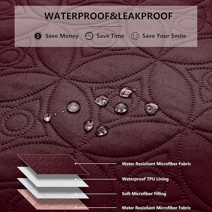 Waterproof Dog Blanket, 68x82 inches Pet Couch Covers - Image 2