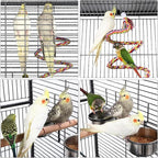 Yaheetech 69-inch Wrought Iron Rolling Large Parrot Bird Cage - Image 5