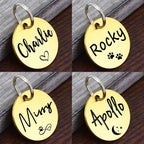 Ultra Joys Dog ID Tag, Custom Dog Tag Personalized Cat Tag, Pet ID Tag - Image 3