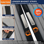 Magnetic Screen Door, Heavy Duty Door Screen Magnetic Closure Keep Bugs Out - Image 3