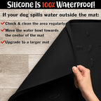 DogBuddy Dog Food Mat Waterproof Silicone Pet Feeding Mat - Image 8