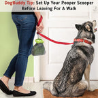DogBuddy Pooper Scooper, Portable Dog Pooper Scooper, Poop Scooper - Image 6