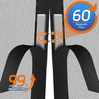 Upgraded PET Mesh Magnetic Screen Door Stronger Than Fiberglass and Polyester - Image 4