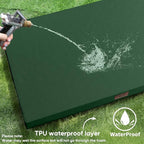 Outdoor Large Washable Dog Bed, Orthopedic Egg Crate Foam Dog Crate Mat - Image 4