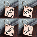 Ultra Joys Dog ID Tag, Custom Dog Tag Personalized Cat Tag, Pet ID Tag - Image 3