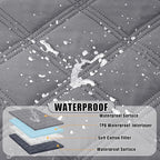Smiry Waterproof Dog Bed Cover Blanket 40x90, Soft Reversible Pet Blanket - Image 2