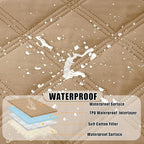 Smiry Waterproof Dog Bed Cover Blanket 30x70, Soft Reversible Pet Blanket - Image 2