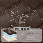Smiry Waterproof Dog Bed Cover Blanket 30x53, Soft Reversible Pet Blanket - Image 2