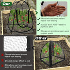 2pcs Pop Up Mesh Plant Protectors from Animals, Large Plant Netting Guard Cover - Image 4
