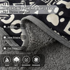 Waterproof Dog Blankets Pet Blanket 60"x80", Soft Fluffy Sofa Car Bed Protector - Image 4
