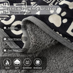 Waterproof Dog Blankets Pet Blanket, Soft Fluffy Sofa Car Bed Protector - Image 4