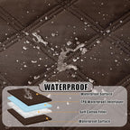 Smiry Waterproof Dog Bed Cover Blanket 68x82, Soft Reversible Pet Blanket - Image 2