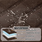 Smiry Waterproof Dog Bed Cover Blanket 40x50, Soft Reversible Pet Blanket - Image 2