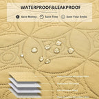 Waterproof Dog Blanket, 30x30 inches Small Pet Couch Covers - Image 2