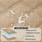 Smiry Waterproof Dog Bed Cover Blanket 40x80, Soft Reversible Pet Blanket - Image 2