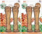 Nylabone Healthy Edibles Natural Dog Chews, Long Lasting Bones by Nylabone